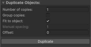 Duplicate Objects