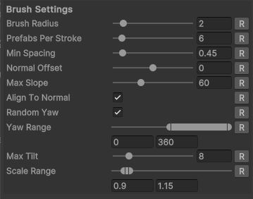 Brush Settings