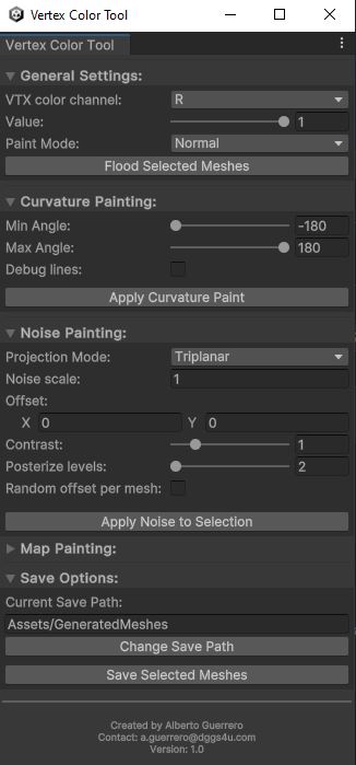 Vista previa de Vertex Color Master Tool